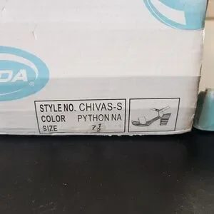 Soda | Shoes | New Womens Soda Chivas Natural Python Retro Platform ...